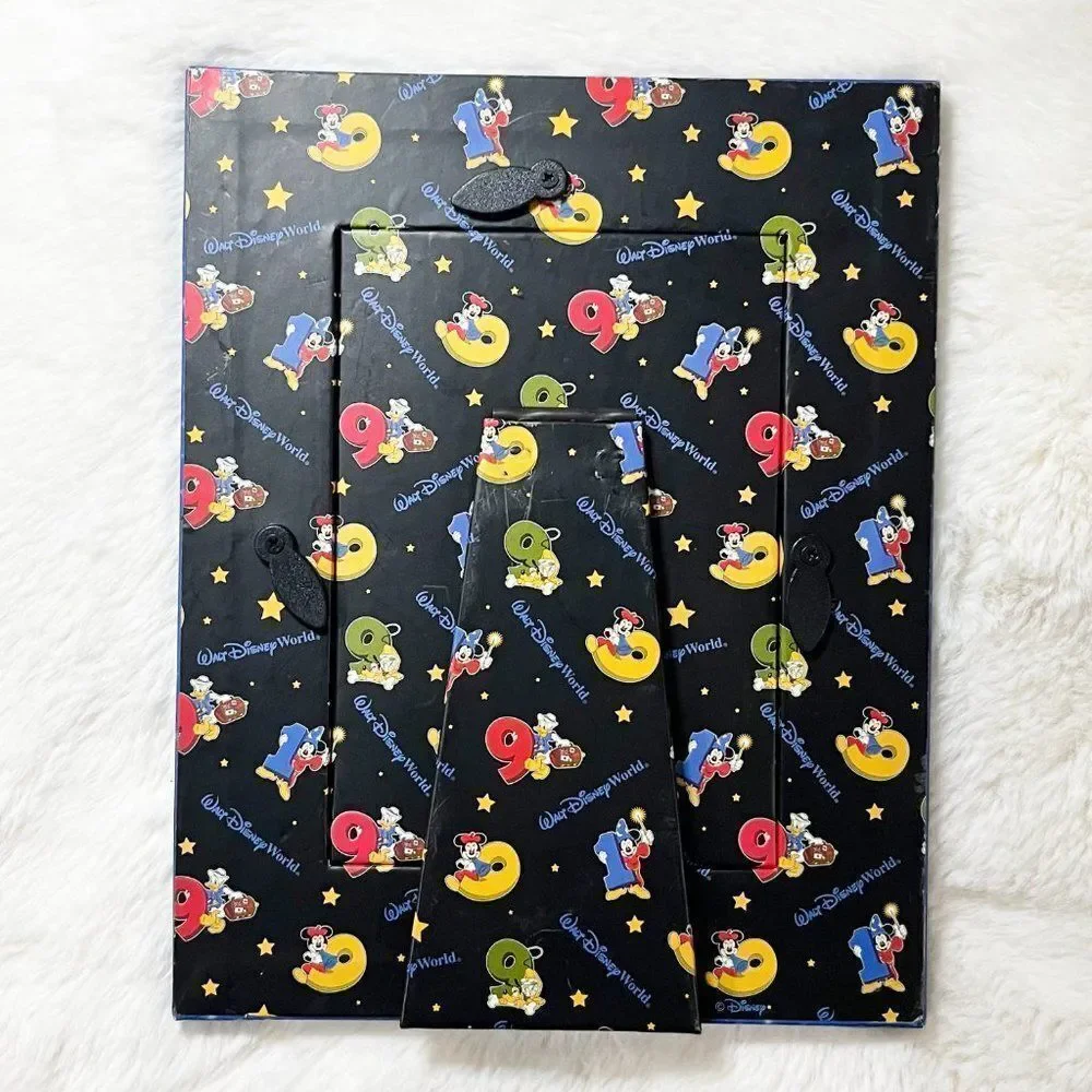 🔮 5/$25 Vintage Walt Disney World Mickey & Friends 1999 Photo‎ Frame